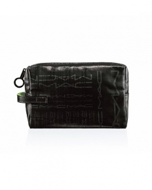 The classic Rectangle M·A·C/Small silhouette featuring a new black-on-black repeat patchwork logo pattern in satin-finished grosgrain ribbed cotton. The classic Rectangle M·A·C/Small silhouette featuring a new black-on-black repeat patchwork logo pattern in satin-finished grosgrain ribbed cotton.