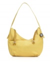 The Sak puts a new spin on the popular hobo purse, with front and back diagonal zip pockets and bead-and-braid tassels for a little bohemian flair.