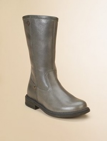 A sturdy, equestrian-inspired design with logo stud. Leather Zip closure Padded arch Rubber sole Imported A sturdy, equestrian-inspired design with logo stud. Leather Zip closure Padded arch Rubber sole Imported