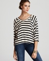 Kain Label Sweater - Jo Rolled Cuff Striped Sweater