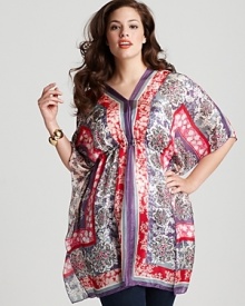 Johnny Was Collection Plus Size Bella Original Poncho Johnny Was Collection Plus Size Bella Original Poncho