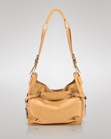 Adopt a free spirited approach to accessorizing with this vintage-inspired shoulder bag from Kooba. In ultra-soft camel leather, it lends daytime looks a distinctive, bohemian vibe. Adopt a free spirited approach to accessorizing with this vintage-inspired shoulder bag from Kooba. In ultra-soft camel leather, it lends daytime looks a distinctive, bohemian vibe.