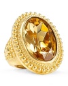 T Tahari Topaz Bronze Ring