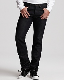 MARC BY MARC JACOBS brings a relaxed fit to these straight leg jeans for off-duty cool.