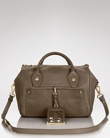 MARC BY MARC JACOBS puts a fresh spin on it's classic satchel with tonal leather. Designed to hold a prep's essentials, this carryall is top performer in the day-to-night department. MARC BY MARC JACOBS puts a fresh spin on it's classic satchel with tonal leather. Designed to hold a prep's essentials, this carryall is top performer in the day-to-night department.