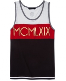 Sporty meets stylish. When the temperature rises, you'll turn to this tank from Sean John again and again. Sporty meets stylish. When the temperature rises, you'll turn to this tank from Sean John again and again.