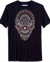 More than meets the eye. An intricate graphic gives this Sean John tee extra edge. (Clearance)