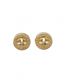 Turnlock studs make these MARC BY MARC JACOBS signature icons, very fashionable.