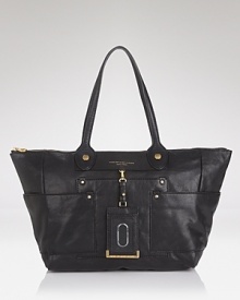 MARC BY MARC JACOBS' lush leather tote is daytime ready. Boasting a chic shape and ample square footage, this bag is designed to handle the essentials, plus loads more. MARC BY MARC JACOBS' lush leather tote is daytime ready. Boasting a chic shape and ample square footage, this bag is designed to handle the essentials, plus loads more.