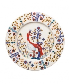 Work some magic at the table with the Taika salad plates from Iittala. Modern porcelain illustrated with a folksy nature scene promises memorable entertaining and effortless everyday meals. Work some magic at the table with the Taika salad plates from Iittala. Modern porcelain illustrated with a folksy nature scene promises memorable entertaining and effortless everyday meals.