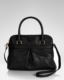 Marc Jacobs plays it classic with this streamlined leather satchel, it's the hold-it-all style you'll reach for day in and out. Marc Jacobs plays it classic with this streamlined leather satchel, it's the hold-it-all style you'll reach for day in and out.