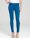 A vivid hue and impeccable fit make these Earnest Sewn skinny jeans a must-have for new-season style.