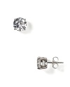 These perfectly faceted stud earrings have big sparkle and brilliance with 2.0 cttw in each ear.