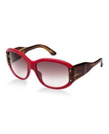 Up your style in these Uptown sunglasses from the Mary J. Blige Melodies collection. An ode to the oversized frames of the 60s with a strong Jackie O persona, these voluptuous sunglasses offer a collected cool. A diva attitude is essential for this style. Up your style in these Uptown sunglasses from the Mary J. Blige Melodies collection. An ode to the oversized frames of the 60s with a strong Jackie O persona, these voluptuous sunglasses offer a collected cool. A diva attitude is essential for this style.