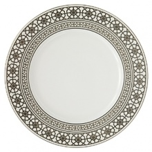 After living and working in India for nearly two decades, Jaipur represents the first time Michael Aram has incorporated traditional Indian motifs into his art. Jaipur derives its inspiration from the British Colonial period, where local and traditional Indian architecture cross-pollinated with English interpretations of cut stonework and gracious, grand references.
