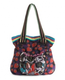 Creative detailing appeals to your artistic spirit in the Artist Circle tote by The Sak. Creative detailing appeals to your artistic spirit in the Artist Circle tote by The Sak.