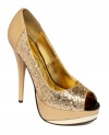 Baby Phat's Fay platform pumps are shiny and sexy. Just the way you like 'em.