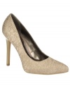 Set fire to your look with the sparkling Delicious pumps from Carlos by Carlos Santana. Finished in either glitter or fabric netting, there's nothing ordinary about their timeless silhouette.