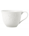 An elegant white-on-white dinnerware pattern featuring an embossed vine motif and interior glaze, the Opal Innocence Carved collection of dinnerware and dishes gets your table set for refined dining every day. Qualifies for Rebate