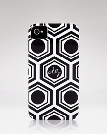 Add some uptown glamour to your gadget with Milly's geometric printed iPhone case. It's a perfect way to prep for your next call. Add some uptown glamour to your gadget with Milly's geometric printed iPhone case. It's a perfect way to prep for your next call.