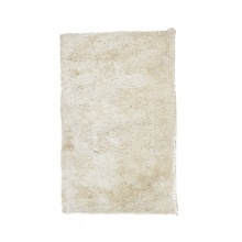 Deep and super soft, this shag rug features a long densely packed pile. Hand-woven of viscose, it has a soft sheen and plush touch. Deep and super soft, this shag rug features a long densely packed pile. Hand-woven of viscose, it has a soft sheen and plush touch.