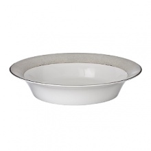 Inspired by one of Monique Lhuillier's iconic gowns, the Stardust collection of formal dinnerware boasts precious platinum details in an elegant, classic design. Inspired by one of Monique Lhuillier's iconic gowns, the Stardust collection of formal dinnerware boasts precious platinum details in an elegant, classic design.