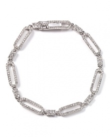Glitz up your wrist with Nadri's crystal pave bracelet. The delicate yet high-impact design is perfect for evening events or simply when you want to slip on some sparkle. Glitz up your wrist with Nadri's crystal pave bracelet. The delicate yet high-impact design is perfect for evening events or simply when you want to slip on some sparkle.