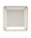 Lenox has been an American tradition for more than a century, combining superior craftsmanship with understated sophistication. The oversized Butler's Pantry dinnerware and dishes collection adds a vintage touch to your formal gatherings, in durable embossed white china square plates with a dressy high sheen. Qualifies for Rebate