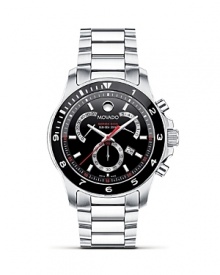 Men's Series 800 Retrograde Chronograph watch in performance steel . By Movado.