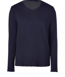 Chic long sleeve t-shirt in fine grey and dark blue cashmere and cotton blend - Supremely soft material feels wonderful against the skin - Modern, double cut narrow long sleeves - Classic v-neck - A must for any number of occasions and an indispensable basic for your wardrobe - Pair with jeans, chinos or shorts - Layer beneath a blazer or wear solo Chic long sleeve t-shirt in fine grey and dark blue cashmere and cotton blend - Supremely soft material feels wonderful against the skin - Modern, double cut narrow long sleeves - Classic v-neck - A must for any number of occasions and an indispensable basic for your wardrobe - Pair with jeans, chinos or shorts - Layer beneath a blazer or wear solo