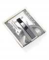 Leave your bulky wallet at home. This Kenneth Cole Reaction money clips lets you keep it to the bare essentials.