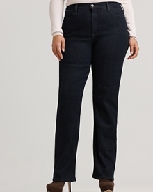 Tonal stitching lends a sleek finish to these flattering, body-shaping Not Your Daughter's Jeans. Tonal stitching lends a sleek finish to these flattering, body-shaping Not Your Daughter's Jeans.