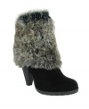 Fuzzy, cute and warm. What's not to adore about the on-trend Puppy Love booties by Mia?