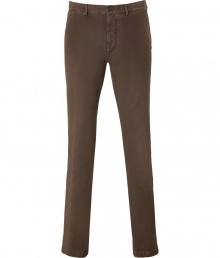 Comfortable and classic, these slim chinos from Seven for all Mankind are a great alternative to jeans - Five-pocket styling, belt loops, logo detailed back pockets, slim cut, stylishly distressed - Wear with a cashmere pullover and retro-inspired sneakers or with a henley, a blazer, and motorcycle boots Comfortable and classic, these slim chinos from Seven for all Mankind are a great alternative to jeans - Five-pocket styling, belt loops, logo detailed back pockets, slim cut, stylishly distressed - Wear with a cashmere pullover and retro-inspired sneakers or with a henley, a blazer, and motorcycle boots