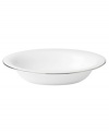 In 18th century England, Josiah Wedgwood, creator of the world famous Wedgwood ceramic ware, established a tradition of outstanding craftsmanship and artistry which continues today. The heirloom-quality Signet Platinum dinnerware pattern is designed for formal entertaining, in pristine white bone china banded with polished platinum.