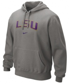 Keep warm as you root for the LSU Tigers in this hoodie by Nike. Keep warm as you root for the LSU Tigers in this hoodie by Nike.