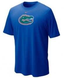 Keep team spirit rolling with this Florida Gators NCAA t-shirt from Nike. Keep team spirit rolling with this Florida Gators NCAA t-shirt from Nike.