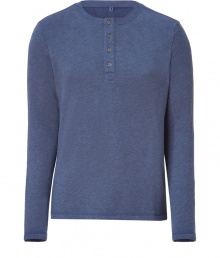 Casual and stylish, this henley-inspired sweatshirt adds trend-right style to your favorite basics - Round neck, front button half placket, long sleeves, slim fit - Wear with jeans or chinos and retro-inspired trainers Casual and stylish, this henley-inspired sweatshirt adds trend-right style to your favorite basics - Round neck, front button half placket, long sleeves, slim fit - Wear with jeans or chinos and retro-inspired trainers