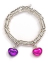 Charm her with a brightly hued sterling silver heart charm from Links of London.