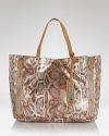 Sam Edelman is known for its edgy-cool aesthetic, and this tote proves the style can be practical too. In a roomy shape and python-print, it's the perfect bag to give your new-season outfits an in-demand focal point.