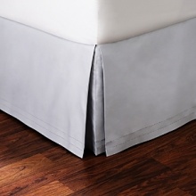 Luxurious 800 thread count Egyptian cotton bedskirt with double hemstitch detail. Complements all Hudson Park Sheeting. Luxurious 800 thread count Egyptian cotton bedskirt with double hemstitch detail. Complements all Hudson Park Sheeting.