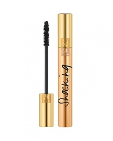 Lengthen your lashes from every angle. Yves Saint Laurent Shocking Volume Effect Mascara boasts a beautifully creamy formula that covers each lash evenly, for a thick and lustrous fringe.New and exclusive to YSL, the amplified helix brush's twisted design provides instant volume with effortless application. This slim brush breaks the rules of volume, allowing for perfect control and precision. Lengthen your lashes from every angle. Yves Saint Laurent Shocking Volume Effect Mascara boasts a beautifully creamy formula that covers each lash evenly, for a thick and lustrous fringe.New and exclusive to YSL, the amplified helix brush's twisted design provides instant volume with effortless application. This slim brush breaks the rules of volume, allowing for perfect control and precision.