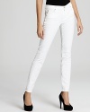 7 For All Mankind Jeans - The Skinny Jeans in Clean White