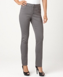 Whatever you call them – denim leggings, pull-on jeans or jeggings – this pair from Not Your Daughter's Jeans fits a woman's body perfectly. The pewter wash gives them an fashion-forward edge! Whatever you call them – denim leggings, pull-on jeans or jeggings – this pair from Not Your Daughter's Jeans fits a woman's body perfectly. The pewter wash gives them an fashion-forward edge!