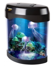 Let your little ones explore the wonders of the deep sea from the comfort of home with this Discovery Kids animated jellyfish lamp. Let your little ones explore the wonders of the deep sea from the comfort of home with this Discovery Kids animated jellyfish lamp.