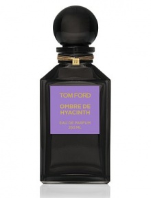 Sophisticated. Voluptuous. Passionate. Ombre de Hyacinth creates bewitching tension as hyacinth cloaks its voluptuous beauty behind cool, aristocratic finery. 8.4 oz. Sophisticated. Voluptuous. Passionate. Ombre de Hyacinth creates bewitching tension as hyacinth cloaks its voluptuous beauty behind cool, aristocratic finery. 8.4 oz.