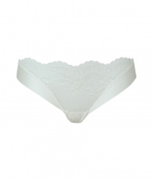 Turn up the heat with this luxe lace brief from La Perla - Wide waistband, lace detailing - Perfect under any outfit or as a thoughtful gift Turn up the heat with this luxe lace brief from La Perla - Wide waistband, lace detailing - Perfect under any outfit or as a thoughtful gift
