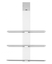 This over the door towel rack from Oxo is perfect for any bathroom, featuring a steel spring hook that accommodates a variety of door sizes and non-slip bumpers that won't scratch or damage doors. The sturdy spine gives that rack stability and structure so it is ideal for hanging bath towels, washcloths and more. This over the door towel rack from Oxo is perfect for any bathroom, featuring a steel spring hook that accommodates a variety of door sizes and non-slip bumpers that won't scratch or damage doors. The sturdy spine gives that rack stability and structure so it is ideal for hanging bath towels, washcloths and more.