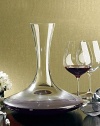 Mouthblown, lightweight lead free crystal has a wide base for ideal aeration of your wine. A thoughtful gift for the wine lover in your life! 47 oz. 9¼H Hand wash Imported