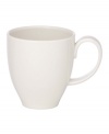 Fresh and understated, this collection features a pure white glaze and elegant modern lines that evoke winter's snow-capped slopes. The perfect clean slate for both formal or everyday settings. Qualifies for Rebate